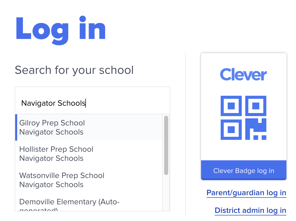 iReady Student Login Navigator Schools